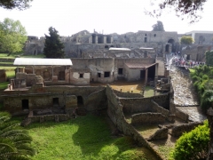 Pompeje, história života a živlov