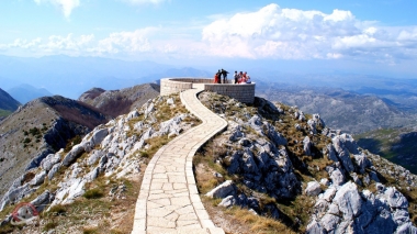 Scenéria národného parku Lovčen, dovolenka Čierna Hora