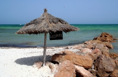 Dovolenka v Tunisku, pláž